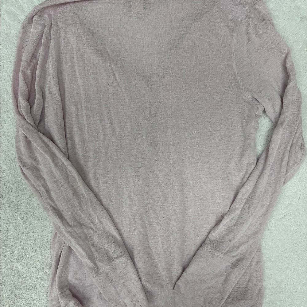 Victoria's Secret Gray Fitted Long Sleeve Hoodie